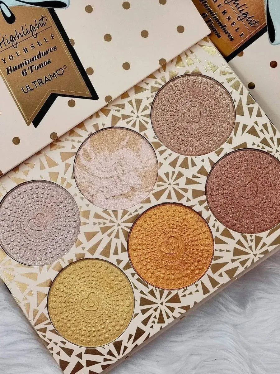 Paleta de Iluminadores Highlight Yourself de Ultramo