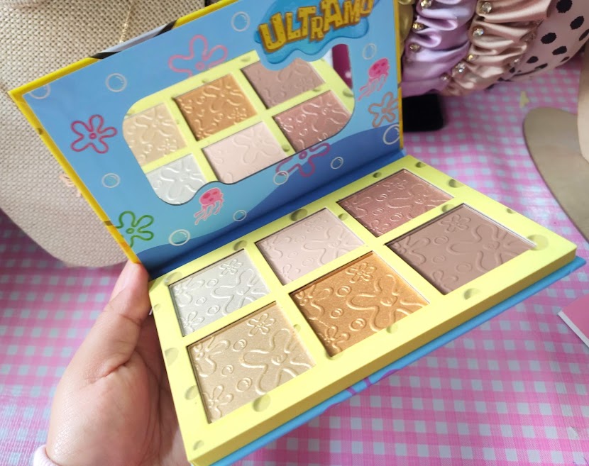 Paleta de iluminadores "Bob esponja" de Ultramo
