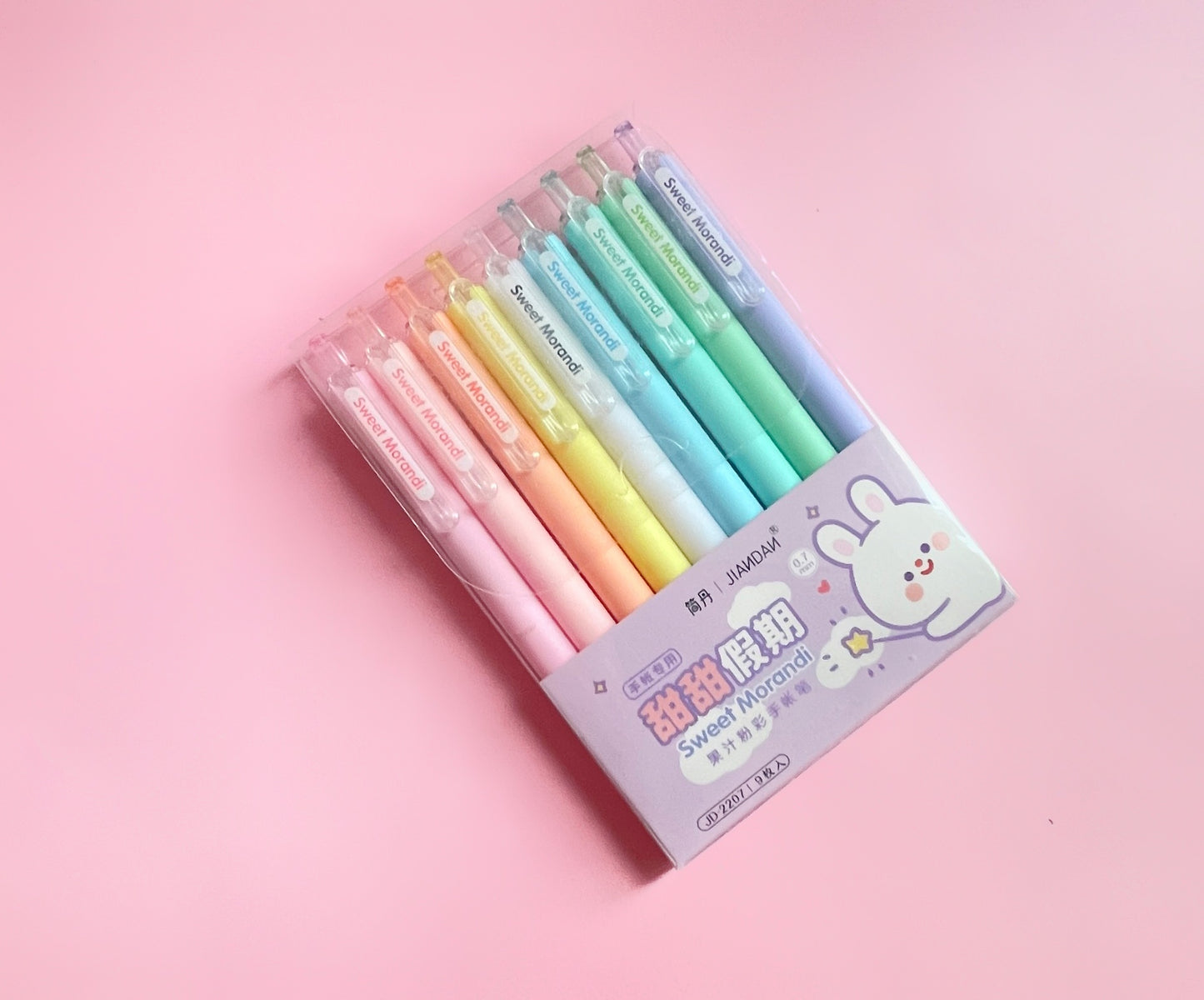 Sweet Morandi pen set
