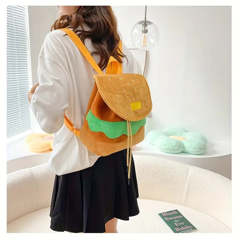 Mochila de hamburguesa.