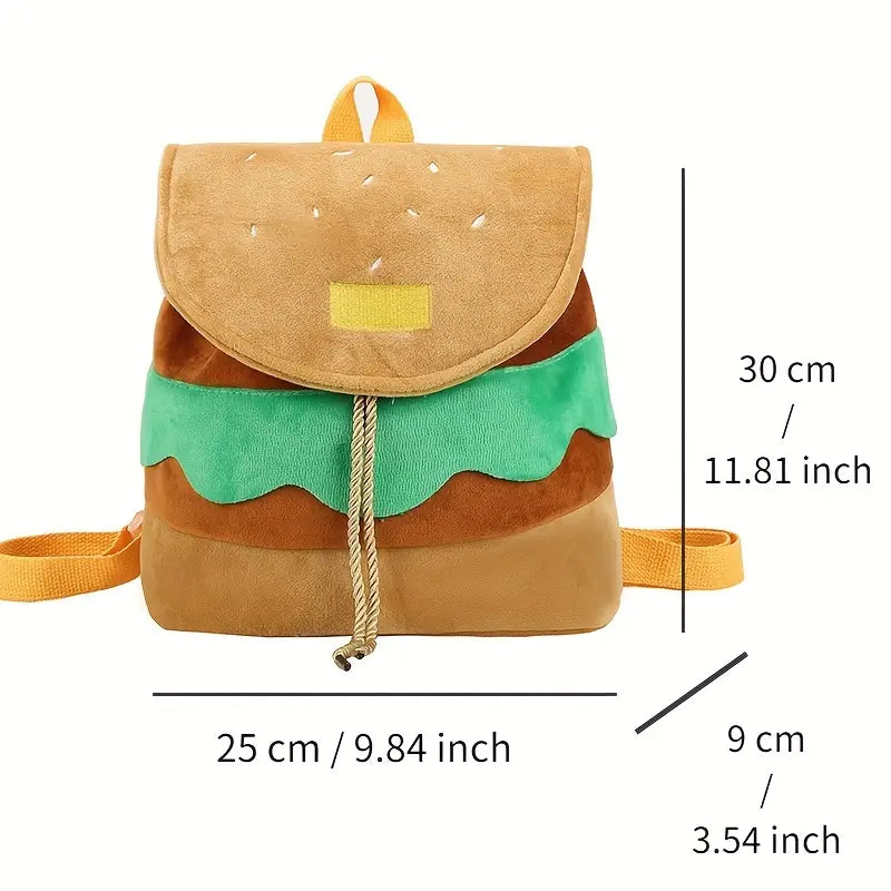 Mochila de hamburguesa.