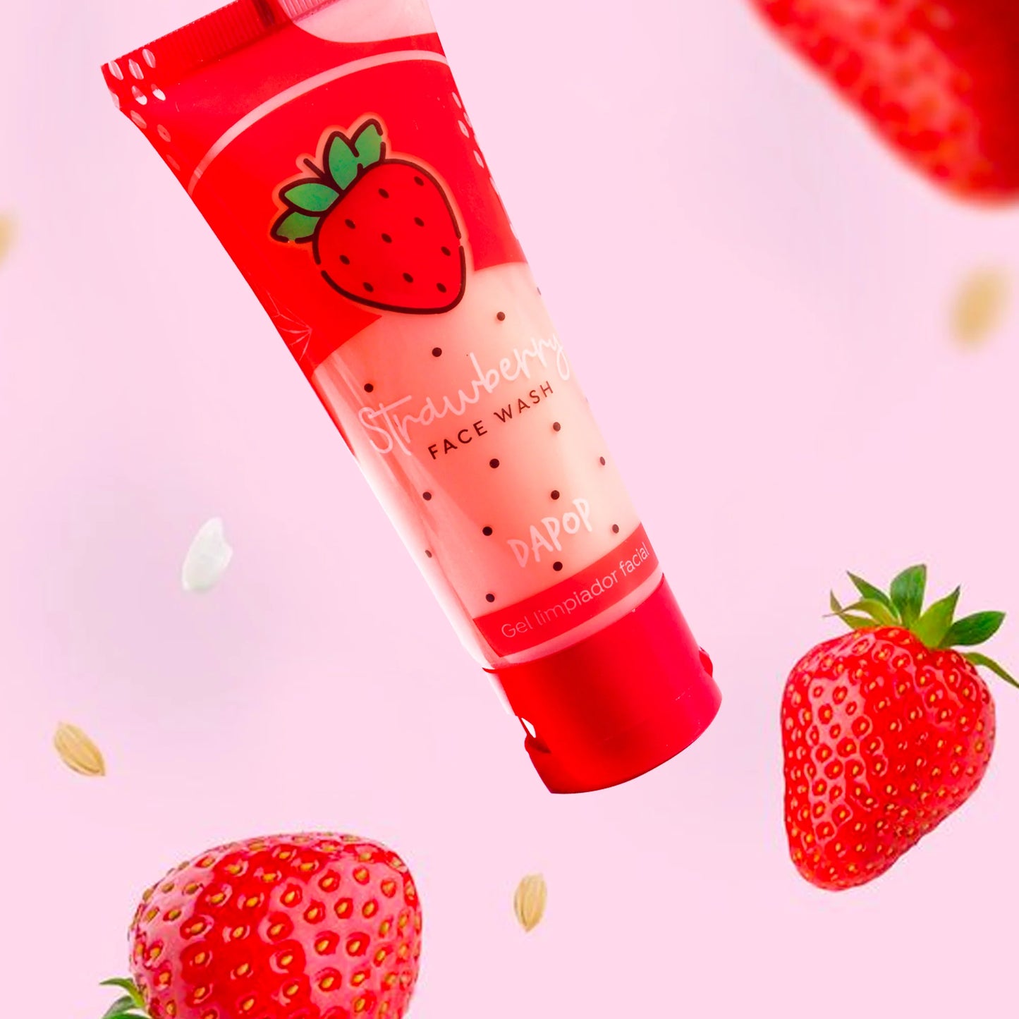 Limpiador facial Strawberry de Dapop.