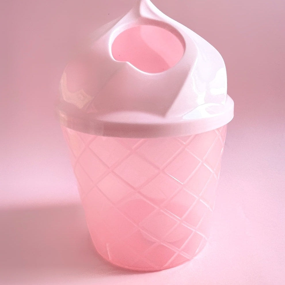 Mini Ice Cream Trash Can