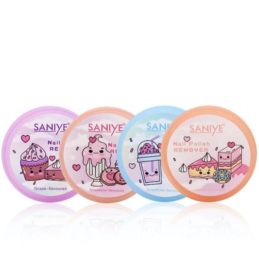 Toallitas quita esmalte Saniye