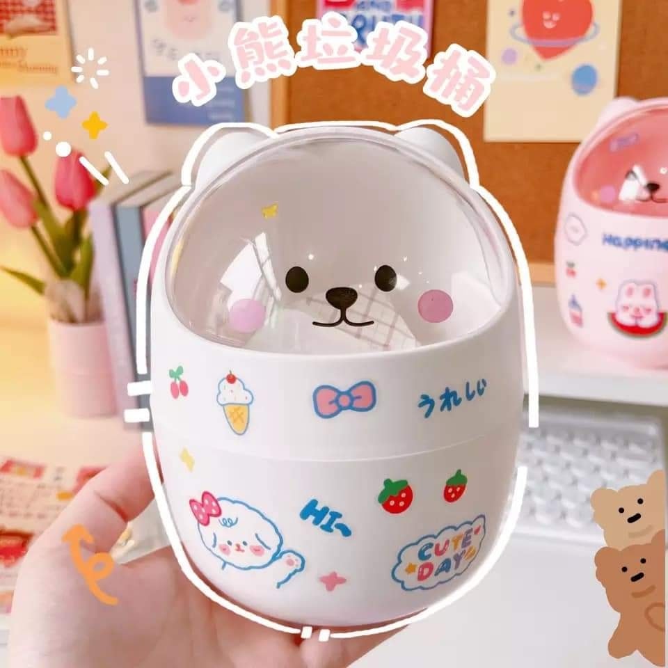 Mini Kawai trash can