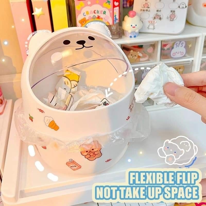 Mini Kawai trash can