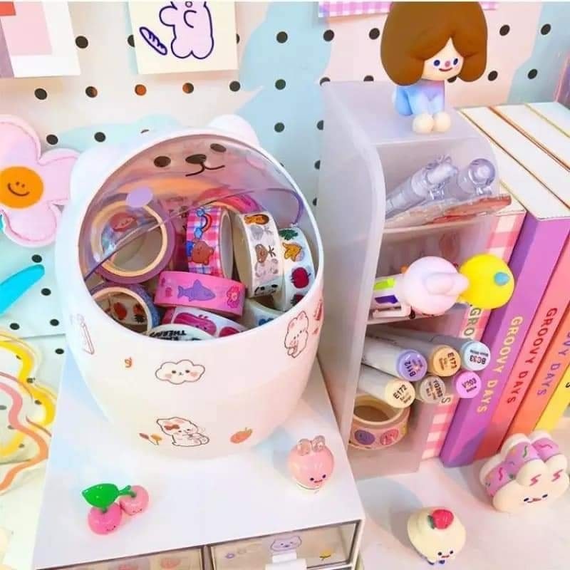 Mini Kawai trash can