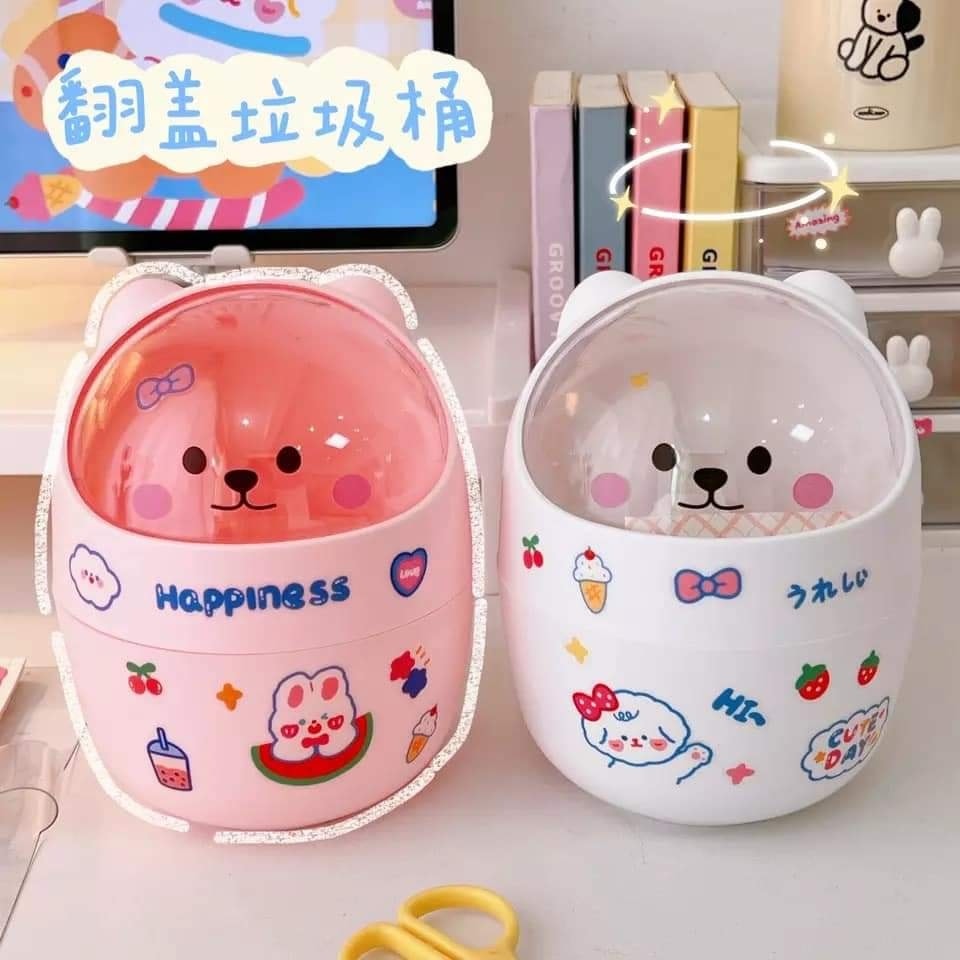 Mini Kawai trash can