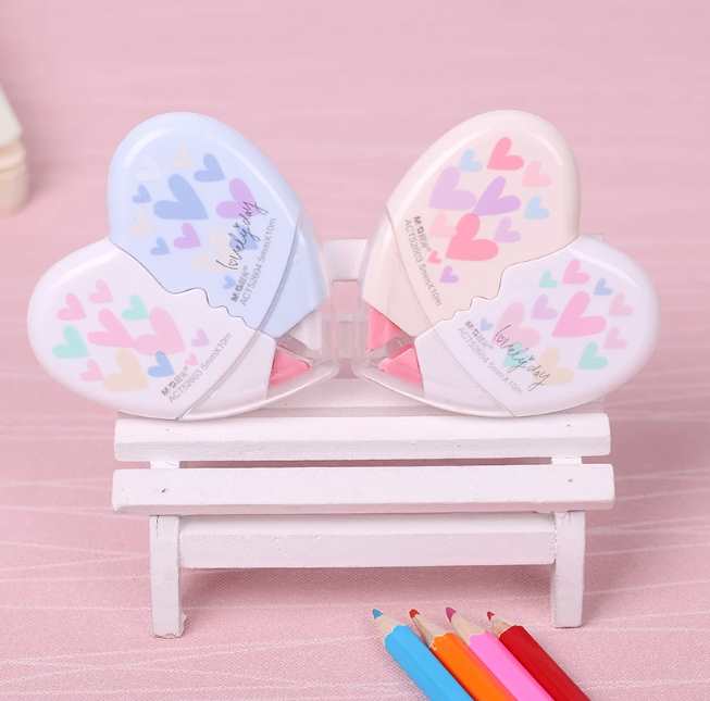 Corrector en cinta corazón