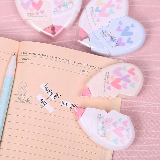 Corrector en cinta corazón